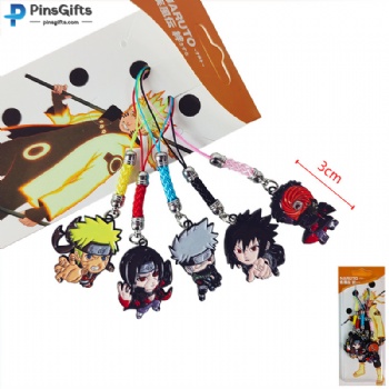 Keychain Charms Naruto Keychain Zinc Alloy Keychain