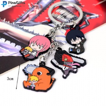 Gift Sets Chainsaw Man Keychain Custom Souvenirs Keychain