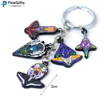 Custom Metal Keychain Anime Keychain Accessories