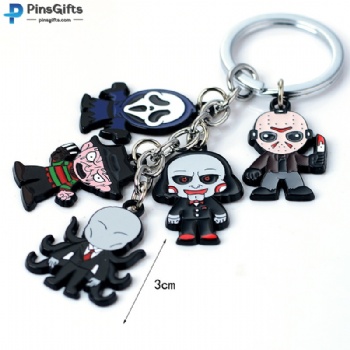 Metal Crafts Decorative Cartoon Keychain Wholesale Anime Keychain