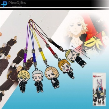 Cute Anime Souvenirs Keychain Enamel Keychain