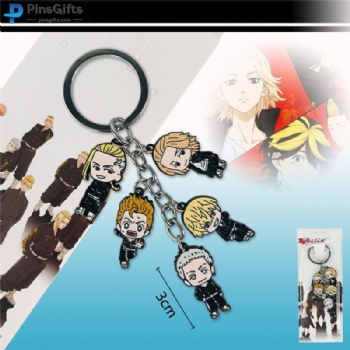 Cute Anime Souvenirs Keychain Enamel Keychain