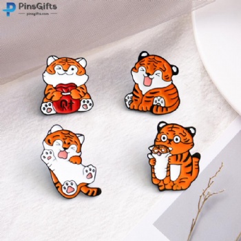 Lapel pins for suit men cat enamel pins