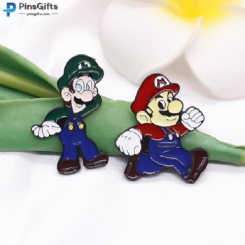 Enamel pin manufacturer custom mario metal pins