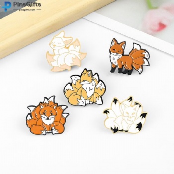 Badge factory custom lapel pins animals metal pins