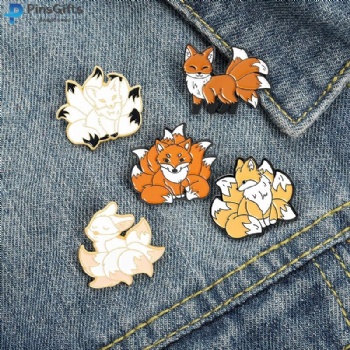 Badge factory custom lapel pins animals metal pins