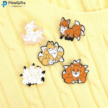 Badge factory custom lapel pins animals metal pins