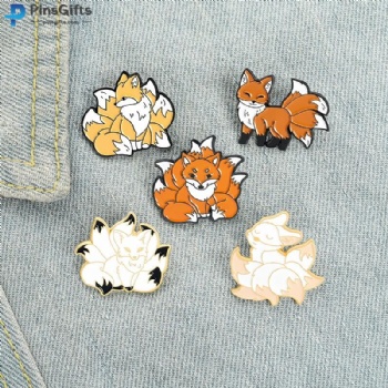 Badge factory custom lapel pins animals metal pins