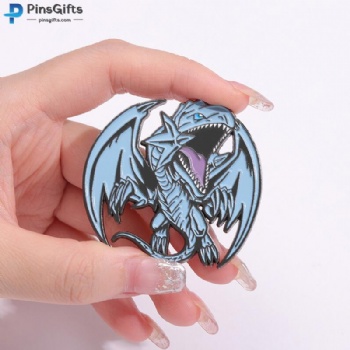 Custom magnetic lapel pins cute anime enamel pin