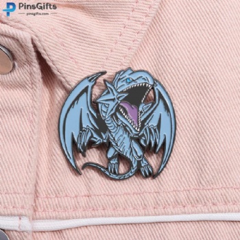 Custom magnetic lapel pins cute anime enamel pin