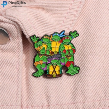 Customize Teenage Mutant Ninja Turtles anime lapel pins