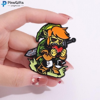 Disney certified factory anime character pin custom metal pin