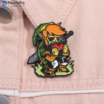 Disney certified factory anime character pin custom metal pin