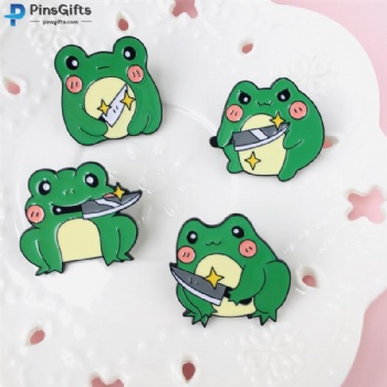 Customize cute animal lapel pins fashion enamel pins