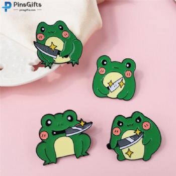 Customize cute animal lapel pins fashion enamel pins