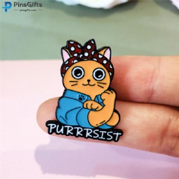 Custom enamel lapel pins logo soft enamel pin