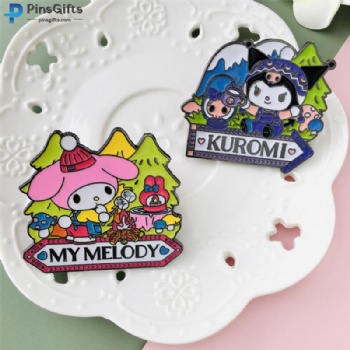 Pin custom logo promotion gifts enamel cat pins