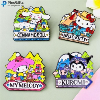 Pin custom logo promotion gifts enamel cat pins