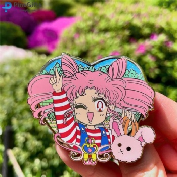 Sailor moon figure anime enamel pin cartoon pins