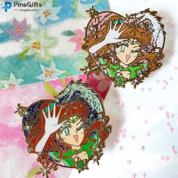 High Quality customize anime enamel pin hard enamel pin