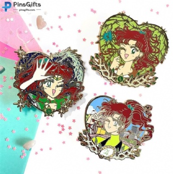 High Quality customize anime enamel pin hard enamel pin