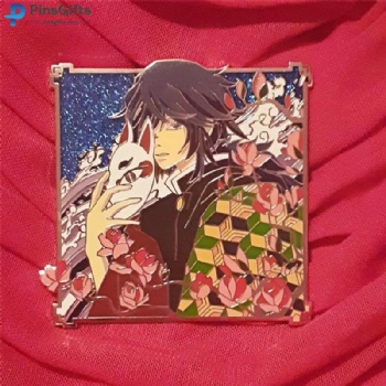 Anime metal pins hard enamel pin custom