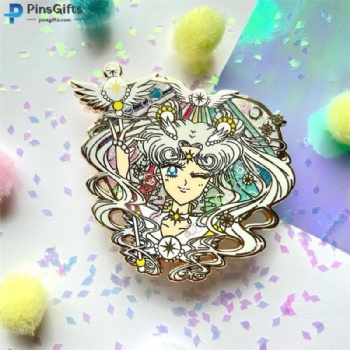 BSCI certified factory custom enamel pin anime badge