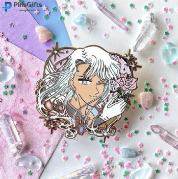 Free Design customize anime enamel pin hard enamel pin