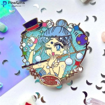 Factory Disney lapel pin hard enamel pin custom