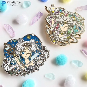 Pins Gifts factory custom anime metal enamel pins