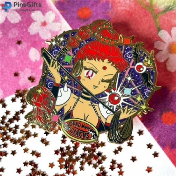 Pins Gifts factory custom anime metal enamel pins