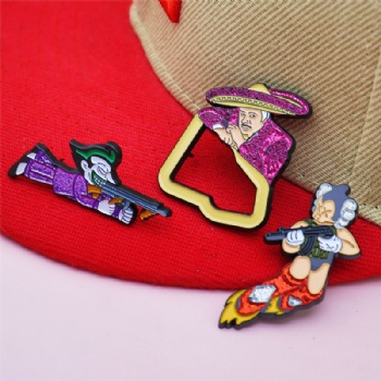 Free Design New Era Hat Pins Custom Enamel Pins