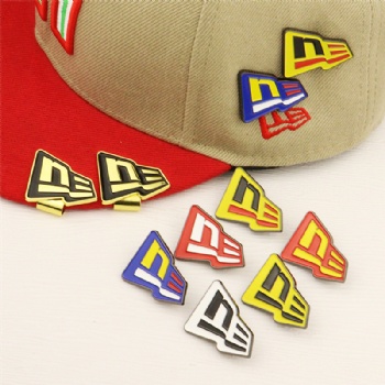 Custom Logo New Era Hat Pins Fashion Enamel Pins