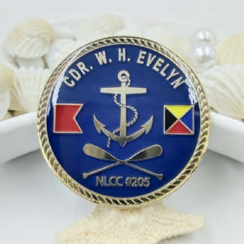 China Manufacturer High Quality Brass Metal Custom Challenge Coin Souvenir