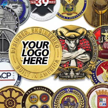 Manufacturer Custom 2D Challenge Coins Custom 3D Metal Souvenir Coins